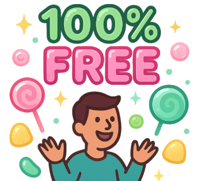 No purchase required illustration